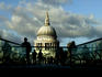 St Paul's Cathedral and Millennium Bridge.