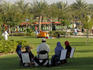 Family at Za'abeel Park.