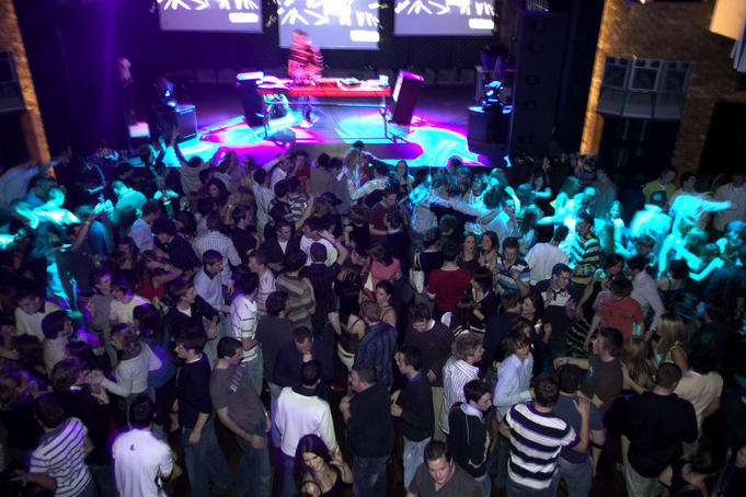 Clubbing at Tripod.