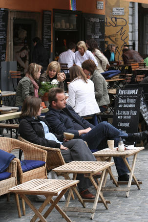Chokladkoppen cafe.