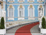 Red carpet leading to Catherine Palace, Tsarskoye Selo.