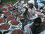 Strawberries in market, Pakistan
