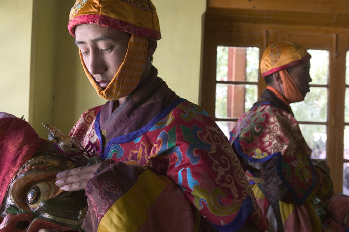 The Leh Ladahk festival, Kashmir.