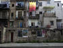 Apartment block in side street.