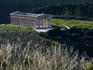 Overhead of Greek Doric temple.