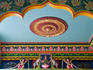 Decoration detail in Mariamman Hindu Temple.