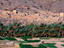 Fields and palm trees near abandoned village of Ghul, Wadi Ghul.
