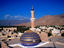 Mosque and town, Middle East