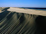Coastal sand dunes on beach west of Mirbat.
