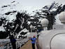 Cruise tourists in Glacier Bay National Park.