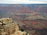 Overhead view of the Grand Canyon.