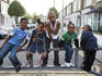 Young children in Brixton.