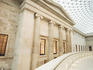 Inside the Great Court at the British Museum.