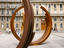 Modern iron sculptures, Bordeaux