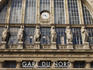 Exterior, Gare du Nord railway station.