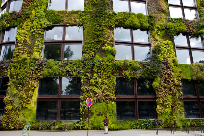Exterior, Museum of Ethnology, Musee du Quai Branly.