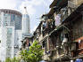 Old Town buildings and new towers beyond.