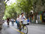 Bike riders in French Concession.
