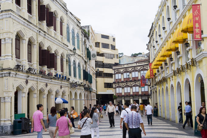 China, Macau. Largo do Senado.