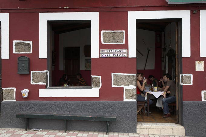 Casa Falcon, the oldest restaurant in Gran Canaria, Vega de San Mateo.