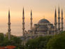 Sultan Ahmet (Blue Mosque) at dawn, Historic centre of Istanbul.
