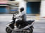 Scooter rider, Taipei