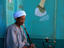 gentleman smoking in Esna, Egypt