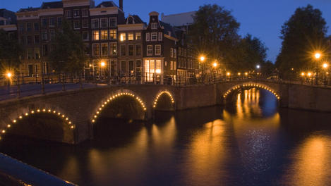 Lights at Golden Bend, Amsterdam