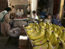 Banana stand in the market near R'Cif.