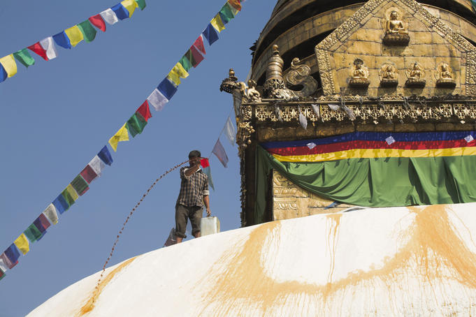 Swayambunath Stupa (Monkey Temple).