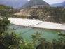 Suspension bridge in Bandare Village, Trisuli Valley.