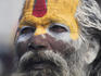 Sadhu (holy man) at Shivaratri Festival, Pashupatinath Temple.