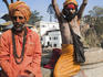 Sadhus (holy men), Shivaratri Festival.
