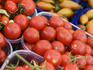 Produce at fruit and vegetable market in Campo de Fiori, Centro Storico.