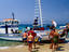 Diving boat, Corsica
