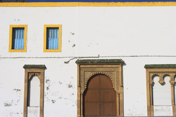 Building in the Medina, Essaouira