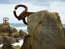 El Peine de Viento, sculpture by Eduardo Chillida.