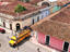 Overhead view of Granada's colonial buildings and crossroads.
