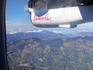 Hills south of San Jose, through window of small plane.