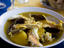 Typical dish of bouillabaisse.