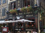 Outdoor seating at Au Vieux Winstub Restaurant.