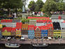 Lego block replica of Copenhagen in Lego Miniland at Legoland.