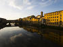 Arno River and Ponte Vecchio.