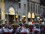 Restaurants on Piazza della Signoria.