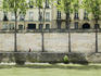 Bank of River Seine in Central Paris.