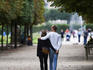 Strolling in Jardin des Tuileries.