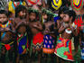 Children from the Embera and Wounaan tribes.