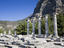 Greek column ruins at Priene.