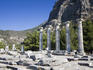 Greek column ruins at Priene.