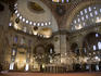 Sultan Ahmed Mosque (or Blue Mosque) interior.